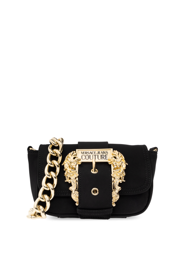 Versace Jeans Couture logo-embellished faux-leather Shoulder Bag - Farfetch