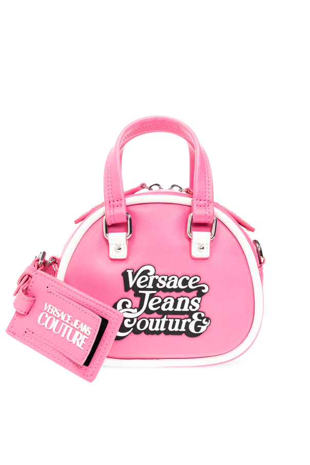 Versace Jeans Couture Love logo-plaque shoulder bag