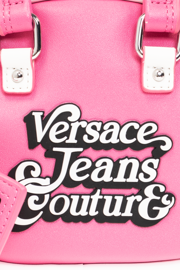 Versace Jeans Couture Love logo-plaque shoulder bag