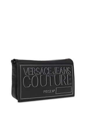Versace Jeans Couture Svart shorts med Slam Dunk-striper på ryggen