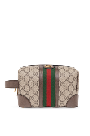 Wash bag with logo od Gucci
