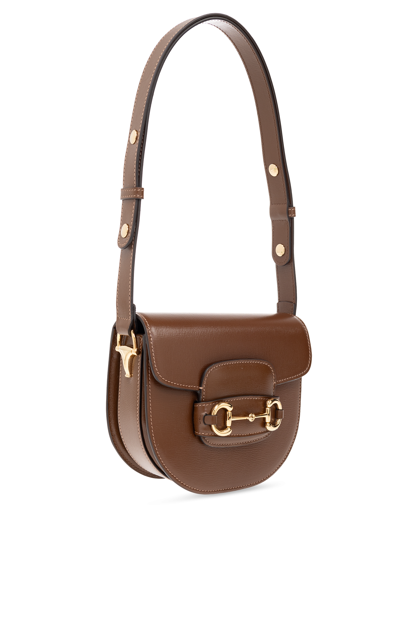 Gucci Horsebit 1955 Shoulder Bag in Brown