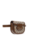 Gucci BROWN ‘1955 Horsebit’ belt bag