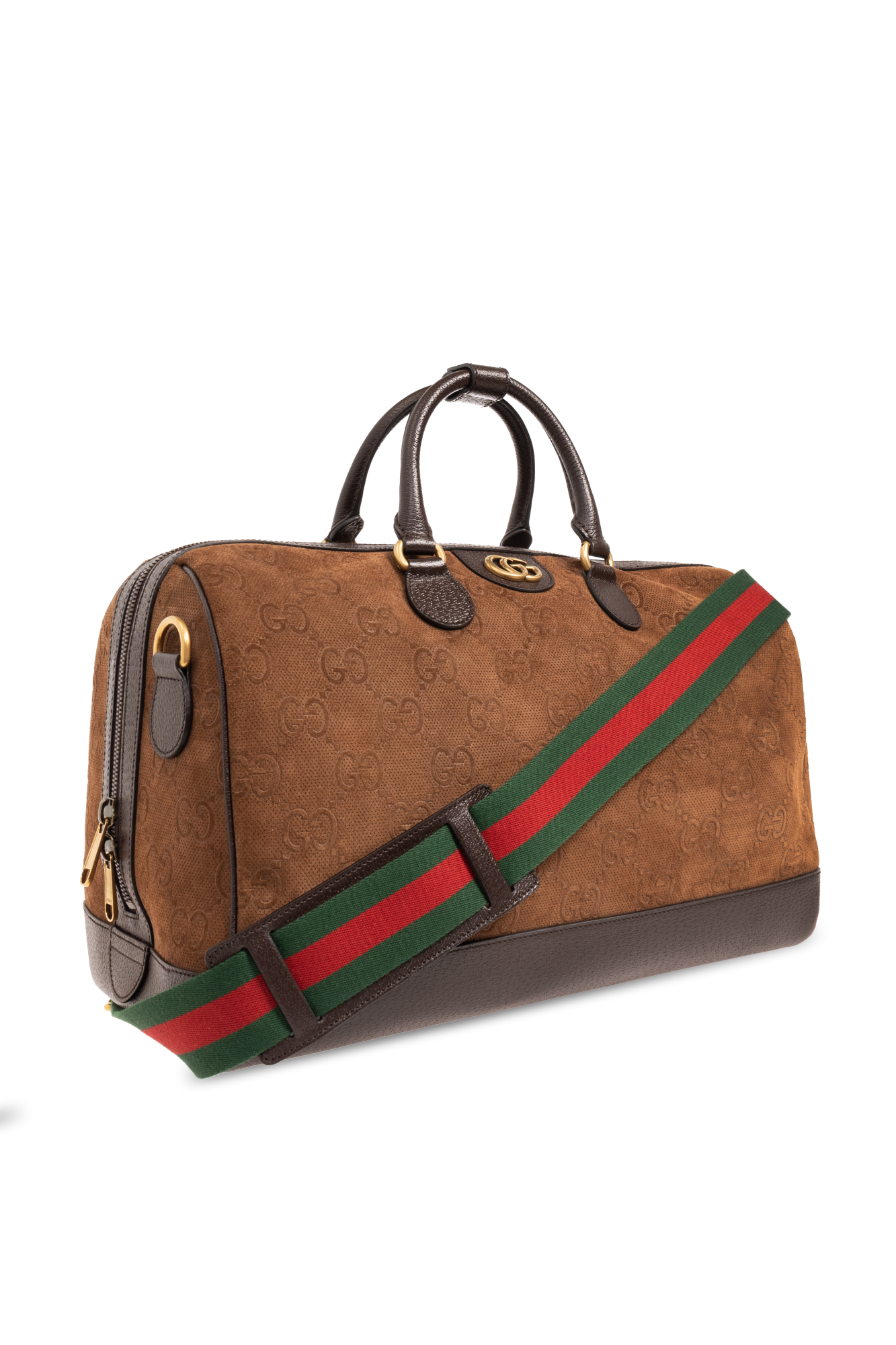 Gucci Suede duffel bag