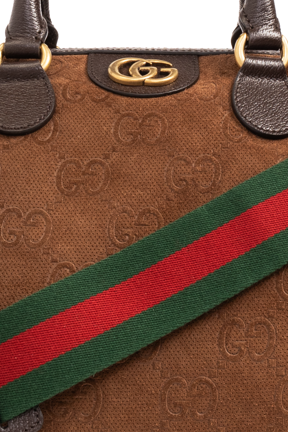 Gucci Suede duffel bag