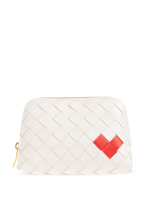 Wash bag with heart motif od Bottega Veneta