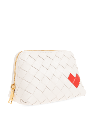 Bottega Veneta Wash bag with heart motif