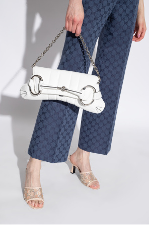 ‘horsebit chain’ handbag od Pink Gucci