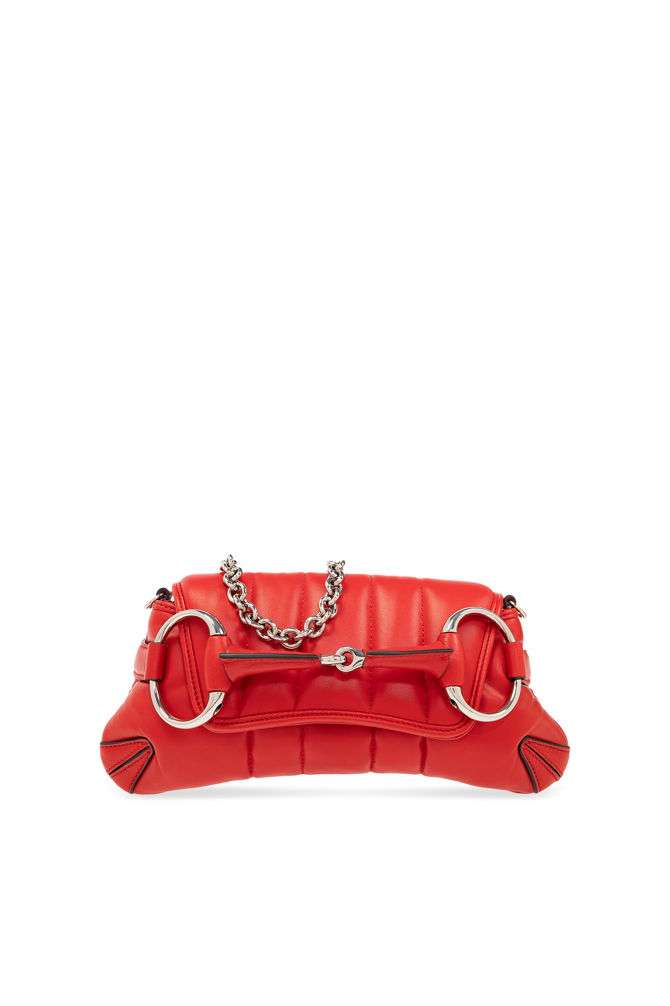 gucci jacquard ‘Horsebit Chain Small’ handbag