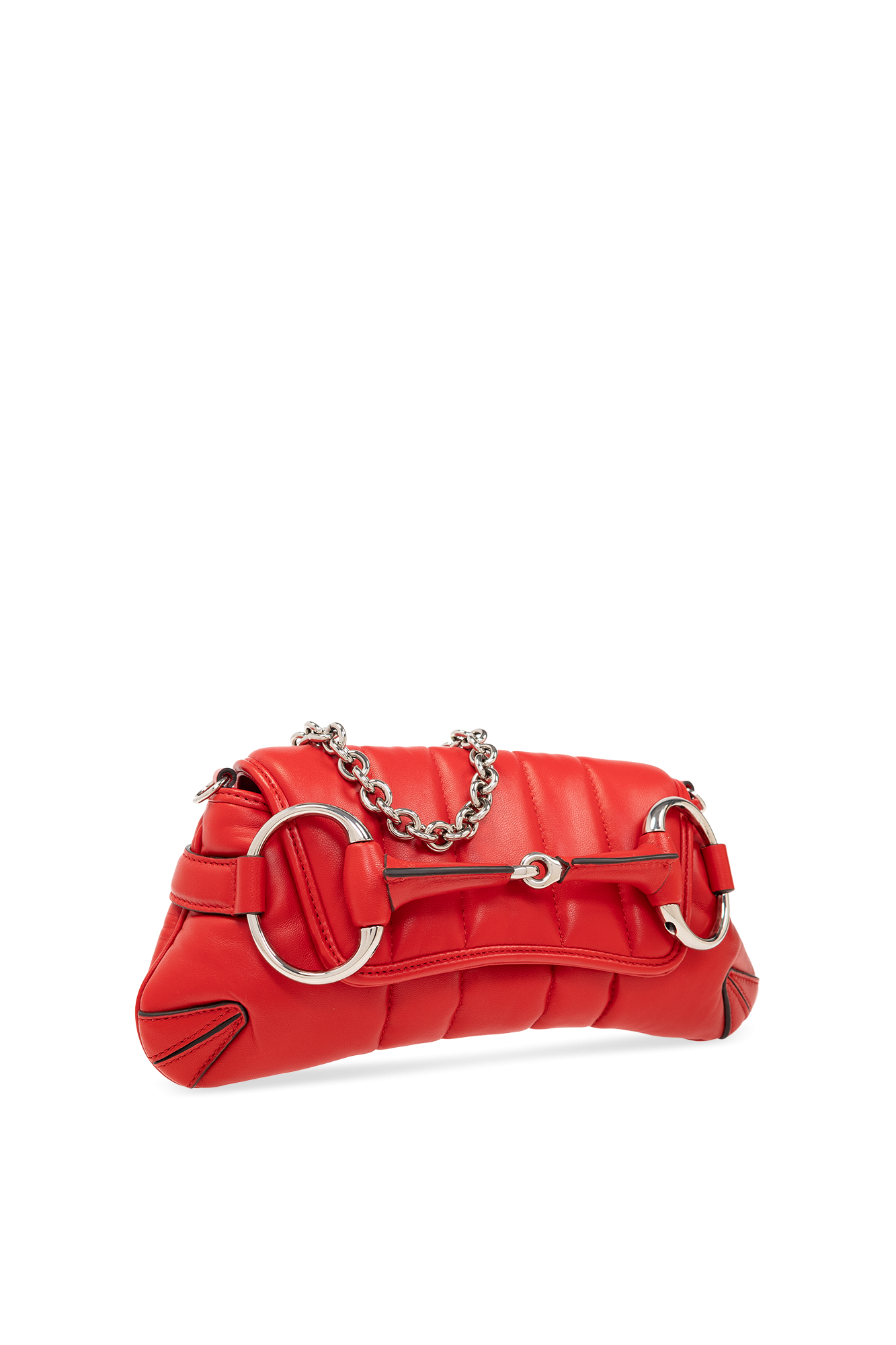 gucci jacquard ‘Horsebit Chain Small’ handbag