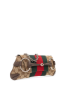 Gucci beige ‘Horsebit Chain’ shoulder bag