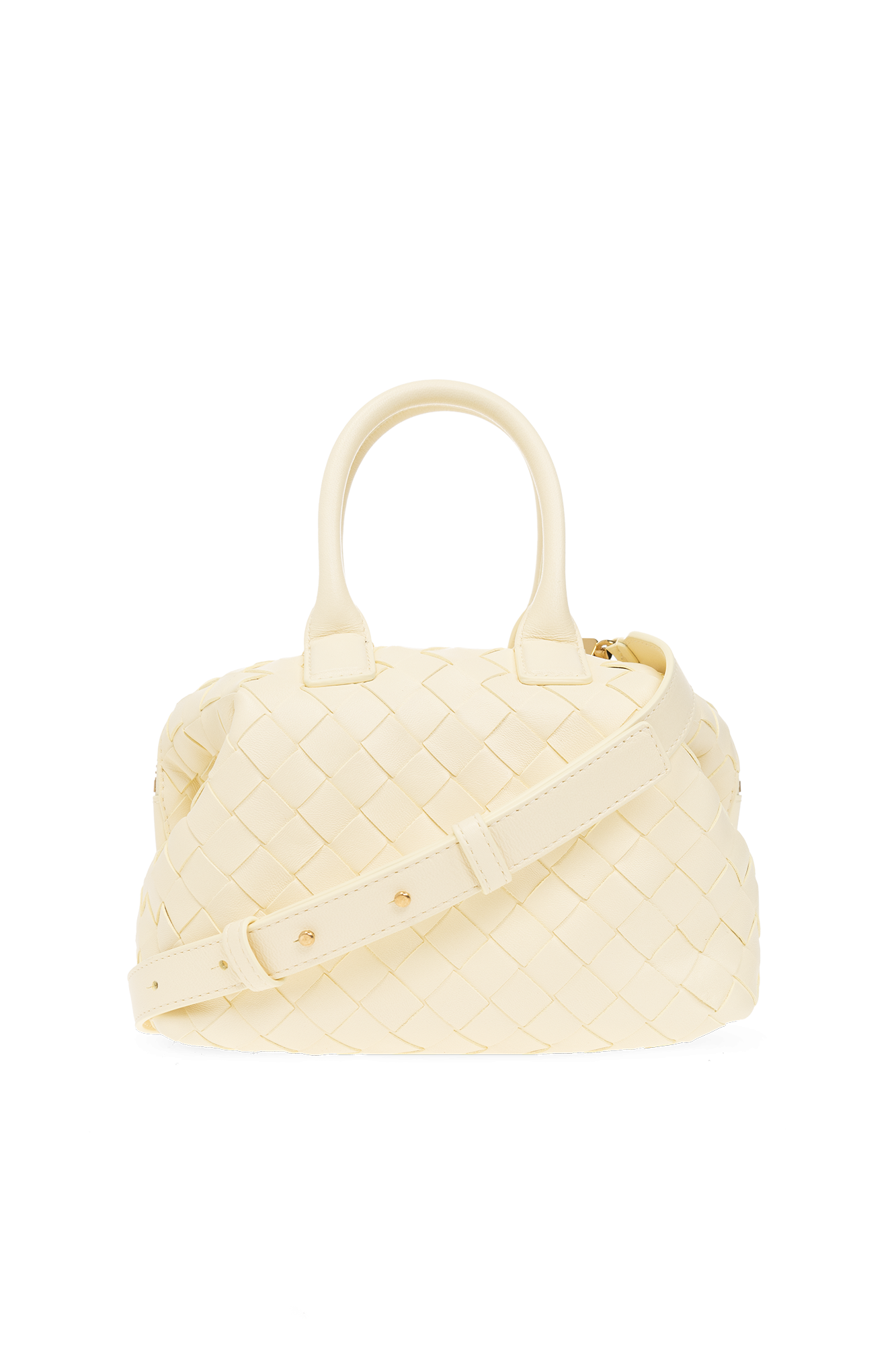 Bottega Veneta ‘Bauletto Mini’ Shoulder Bag Women's Yellow | Vitkac