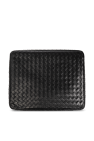 Bottega Veneta BLACK ‘Intrecciato Medium’ travel case