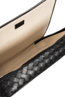 Bottega Veneta BLACK ‘Intrecciato Medium’ travel case