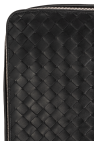 Bottega Veneta BLACK ‘Intrecciato Medium’ travel case