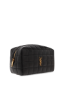 Saint Laurent ‘Cassandre’ leather wash bag