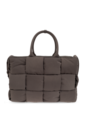 bottega gold-tone Veneta ‘Arco Large’ Shopper Bag