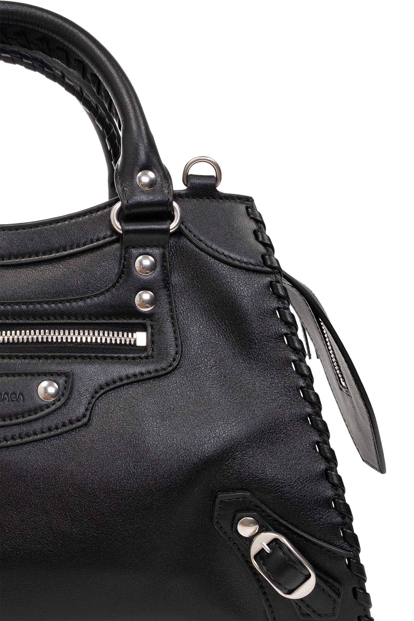 Balenciaga ‘Neo Classic Small’ shoulder brown bag