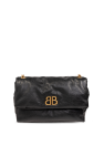 Balenciaga BLACK ‘Monaco M’ Shoulder Bag