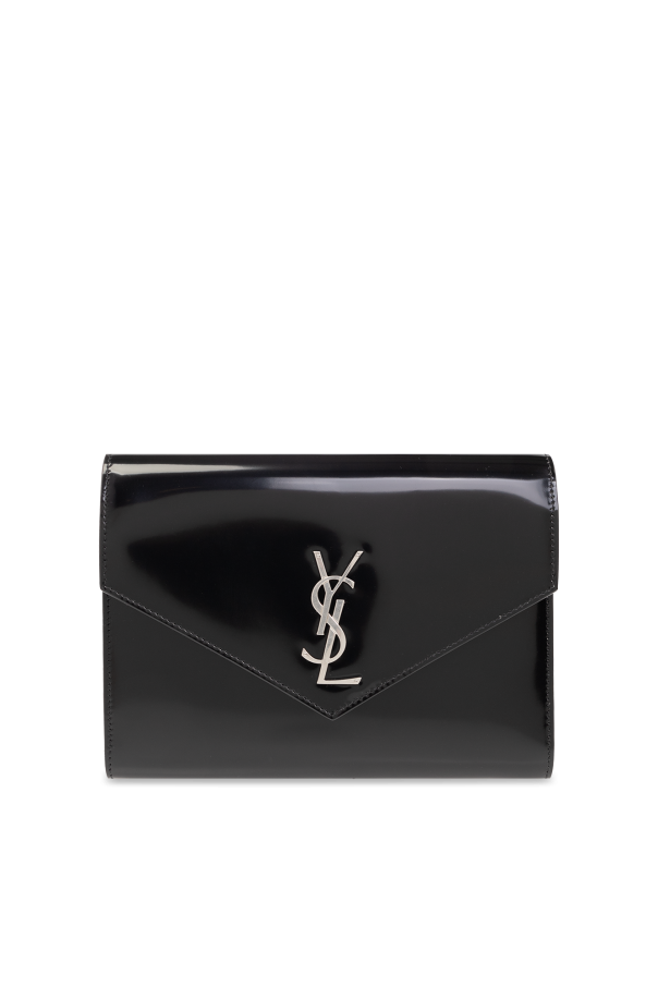 Saint Laurent ‘Cassandre’ leather clutch