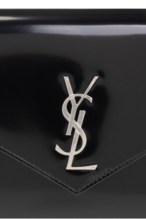 Saint Laurent ‘Cassandre’ leather clutch