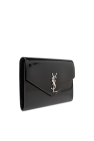 Saint Laurent ‘Cassandre’ leather clutch