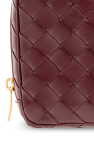 Bottega Veneta BURGUNDY ‘Intrecciato Medium’ clutch