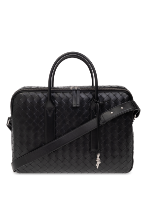 Leather handbag od Bottega Veneta