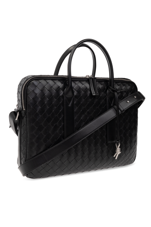 bottega style Veneta Leather handbag