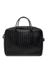 Bottega Veneta BLACK Leather duffel bag