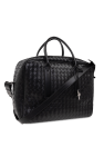 Bottega Veneta BLACK Leather duffel bag