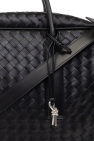Bottega Veneta BLACK Leather duffel bag