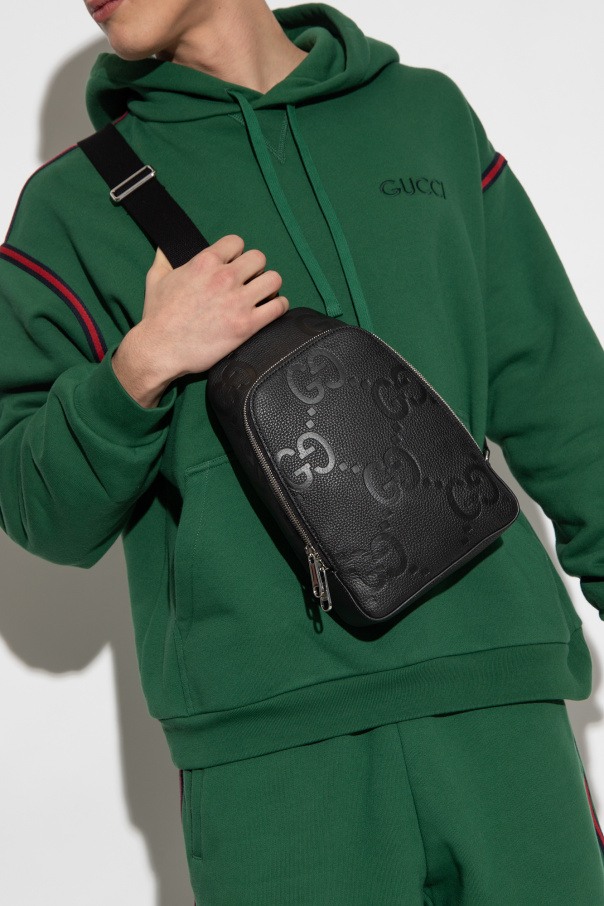 Gucci Sweatshirts ‘Jumbo GG’ one-shoulder backpack