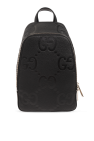 Gucci BLACK ‘Jumbo GG’ one-shoulder backpack