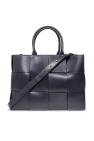 Bottega Veneta NAVY BLUE ‘Arco Mini’ shopper bag
