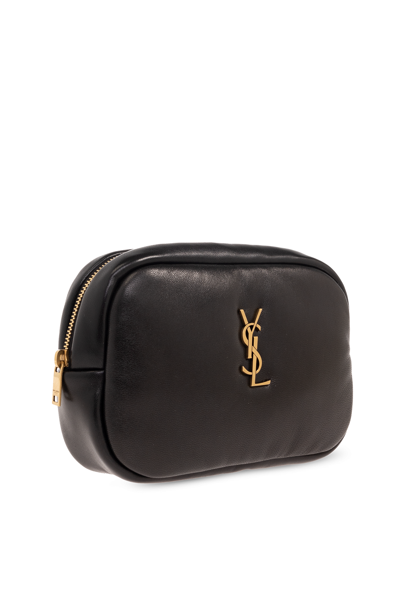 Saint Laurent Leather wash bag