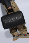 Gucci BLACK Leather duffel bag