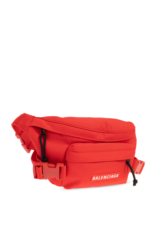 balenciaga red belt