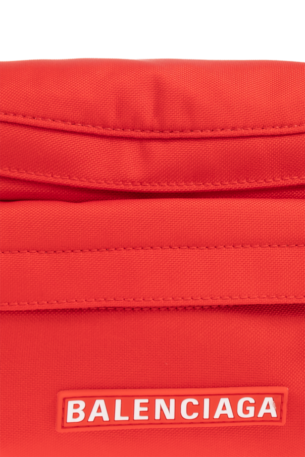 balenciaga red belt