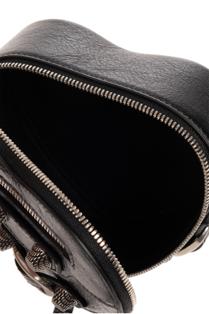 Balenciaga Heart-shaped leather pouch