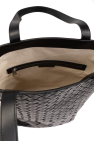 Bottega Veneta BLACK Intrecciatto shopper bag