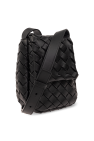 Bottega Veneta BLACK ‘Vertical Cobble Mini’ shoulder bag