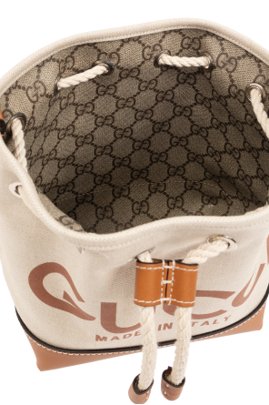 gucci 5TH Reversible bucket shoulder bag