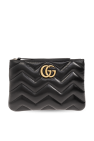 Gucci BLACK Quilted clutch