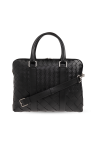 Bottega Veneta BLACK Briefcase with Intrecciato weave