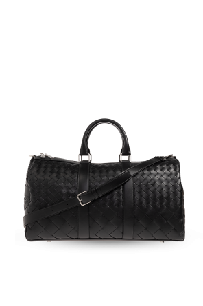 Duffel bag with Intrecciato weave