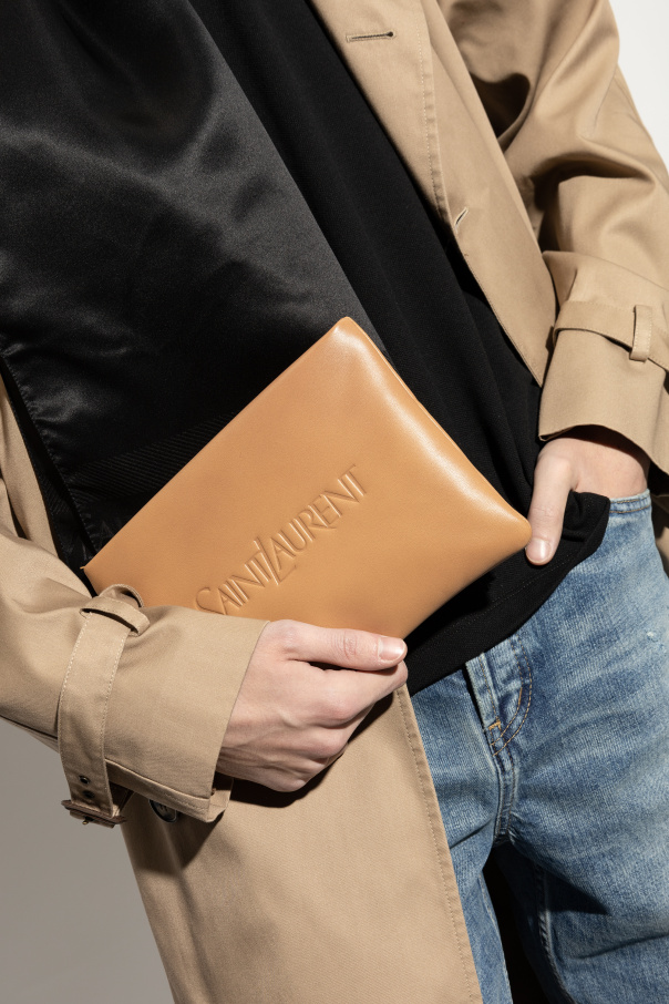 Saint Laurent ‘Small Puffy’ clutch