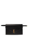 Saint Laurent BLACK Belt Bag 'Mini Envelope'