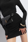 Saint Laurent BLACK Belt Bag 'Mini Envelope'