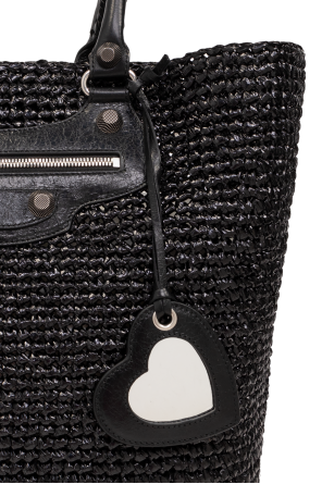 Balenciaga ‘Ameamelier feather-trim clutch bag Schwarz’ shopper bag